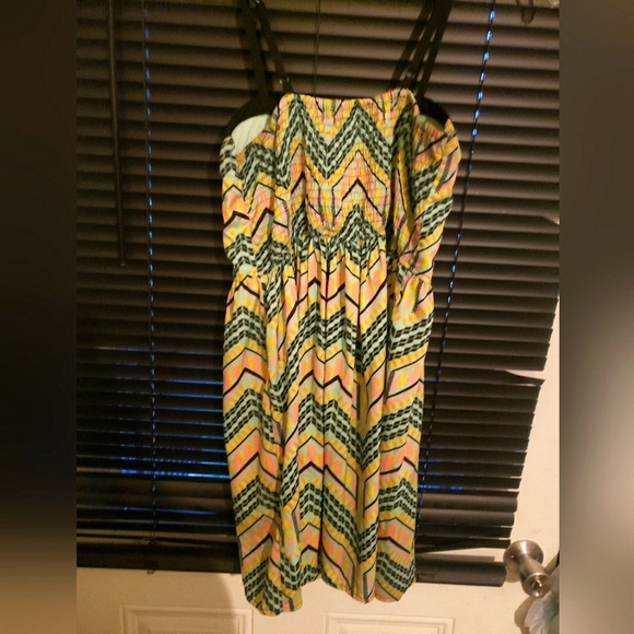 American Rag Multi-Colored Mini Dress size Medium.  FF100 - Picture 3 of 6